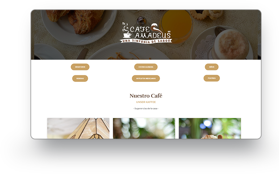 PANTALLA menu amadeus 1